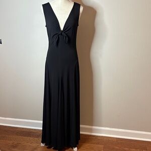 Shape FX Black Backless Maxi Dress
